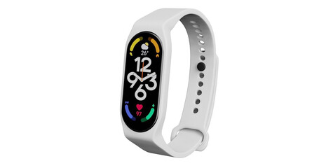 3d render of smart band, fitness watch, sport bracelet, or fitness activity tracker isolated on in transparent background png format.