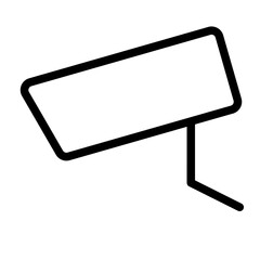 Fototapeta premium This is the Security Camera icon from the gadget icon collection with an Outline style