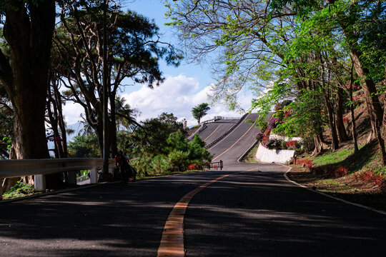 Road on Mt. Samat Philippines