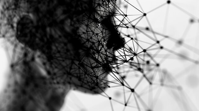 Cognitive state visualized by intersecting lines