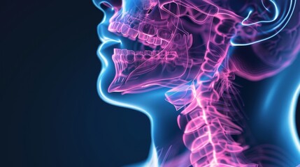 A colored diagram of the throat and vocal cords highlighting common conditions such as laryngitis vocal cord nodules and acid reflux.