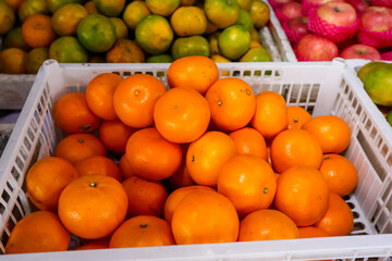Orange fruit for sale