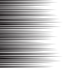 modern simple abstract seamlees black color rendom horizontal speed line wavy vector pattern