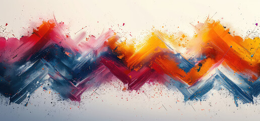 Abstract art water color vector illustration. Created with Ai