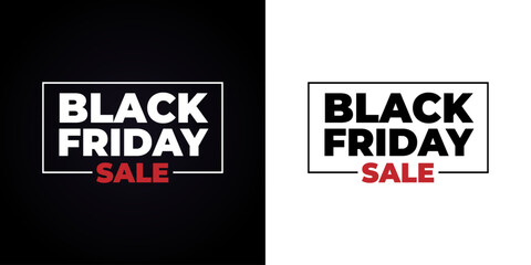 Black Friday promotion vector, black Friday banner design for product and brand promotion design
