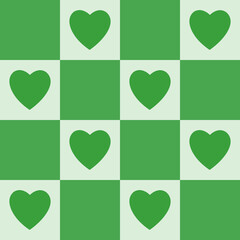 Checker background seamless pattern.Checkerboard, chessboard pattern