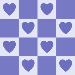 Checker background seamless pattern.Checkerboard, chessboard pattern