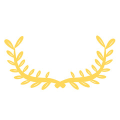 gold laurel wreath