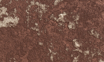 Abstract brown soil background. Weathered stone surface.