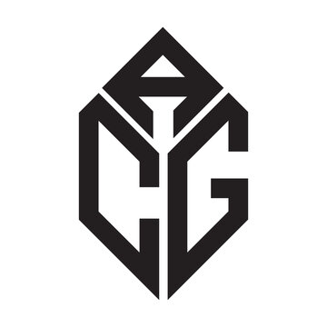 acg letter logo design. acg creative initials letter logo concept. acg letter design.

