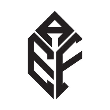 aef letter logo design. aef creative initials letter logo concept. aef letter design.
