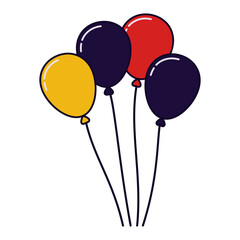 Black Friday Balloon Clipart