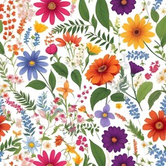 seamless floral background