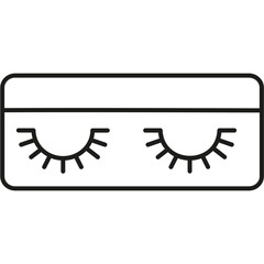 False Lashes Icon