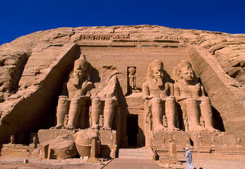 The Great Temple at Abu Simbel, Egypt