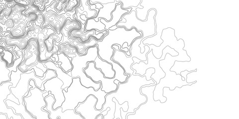 The stylized height of the topographic contour in lines and contours. Topographic map background geographic line map. 