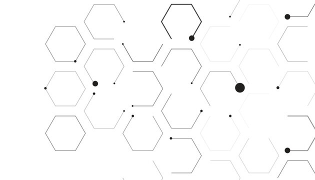 Illustration of hexagon pattern is abstract pattern arranged of hexagon from shape of beehive and honeycomb. Background of hexagons