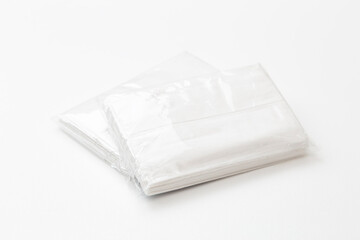 白背景にポケットティッシュ