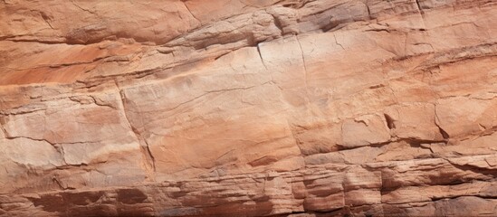 Fototapeta premium Rock Wall Featuring Massive Stone Cliff