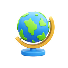 globe 3d illustration