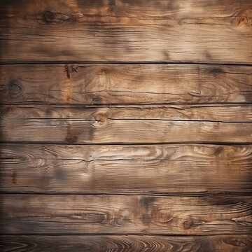 Wood background with rustic wooden planks, vintage wood texture for photo backdrop or wallpaper