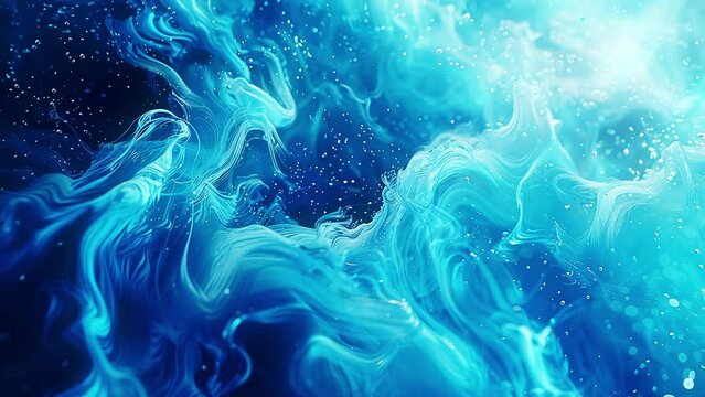 abstract liquid blue pattern ink fluid watercolor creavite design splash flowing effect