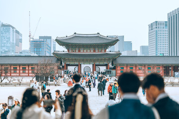 경복궁 2월 풍경