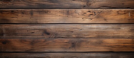 A close-up view of a wooden wall made of plenty of timber planks