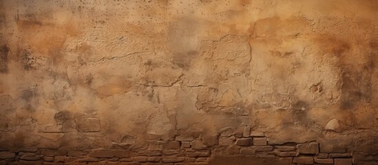 Rustic Charm: Weathered Brick Wall and Floor Creating an Authentic Vintage Aesthetic