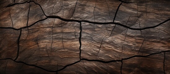 Eroded Surface Texture Contrast on a Mysterious Dark Background