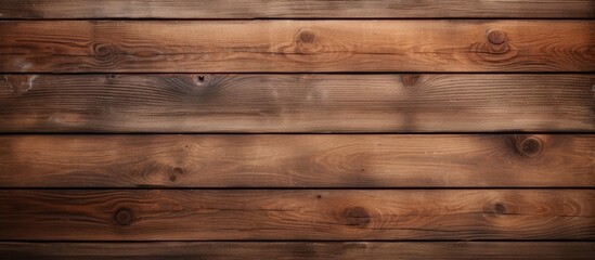 Fototapeta premium Close-up of wooden wall with multiple wood panels