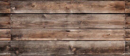 Fototapeta premium Wooden wall with brown texture