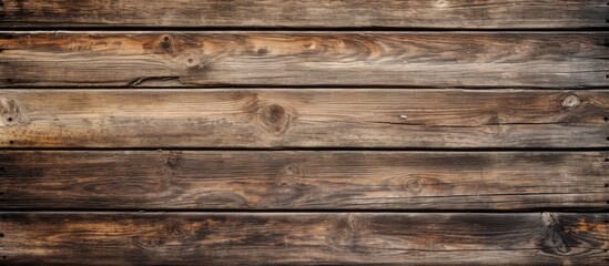 Close-up of a wooden wall made of numerous planks