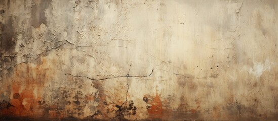 Old, worn wall with a variety of textures and scratches.
