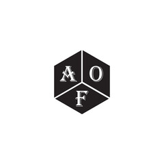 AOF, AOF logo, AOF icon, AOF letter, AOF flat, AOFmonogram, AOFminimalist, AOFcircle, AOFshield, font, luxury, stamp, circle, shield, badge, border, vintage, real, estate, building, universal, vector,