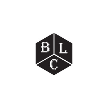 BLC letter logo design on white background. BLC creative initials letter logo concept. BLC letter design.
