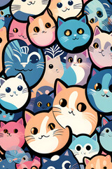 cute cats, Generative AI