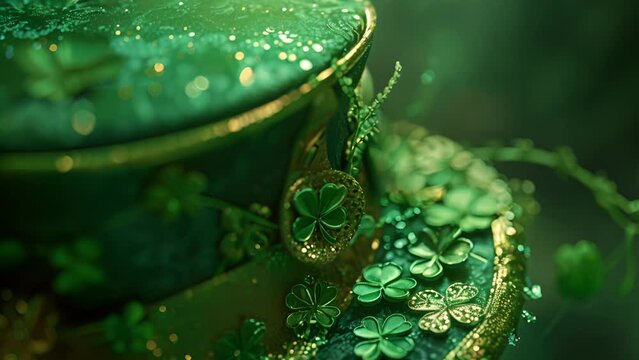 A time to don green top hats glittering clover accessories and maybe even a temporary shamrock tattoo.