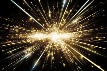 Obraz premium Abstract futuristic orange lines geometric background design for technology and science concept