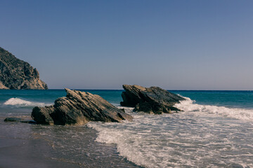 Kavo Paradiso beach in kos