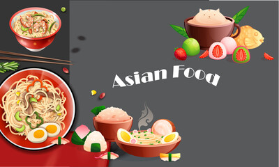 Asians food
