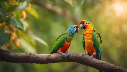 blue and yellow macaw ara ararauna