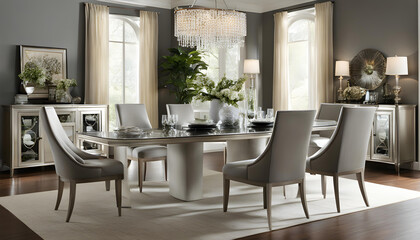 Obraz premium dining room interior