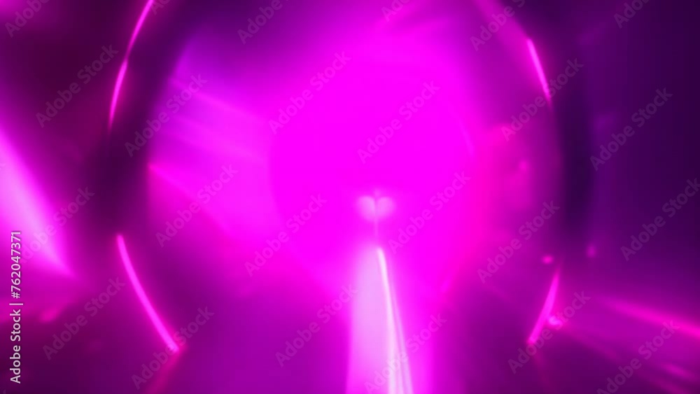 Poster digital technology tunnel: abstract purple background with light design