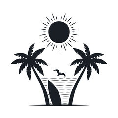 Chill and solitary moment on the beach.