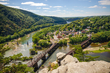 Overlook at Harpers Ferry National Historical Park