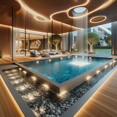 Comfortable Private Pool Design