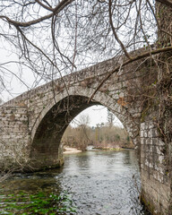 Puente medieval de Cernadela (Mondariz, Galicia)