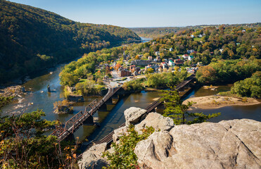 Overlook at Harpers Ferry National Historical Park