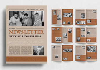 Business News Letter Template